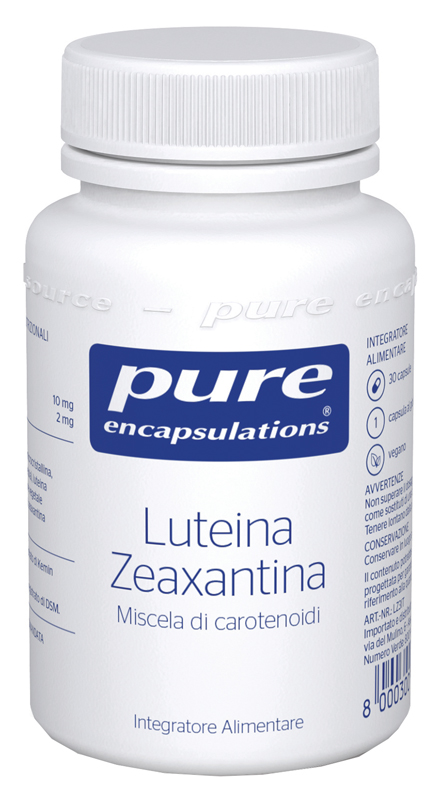 PURE ENCAPSULATIONS LUTEINA/ZEAXANTINA 30 CAPSULE - Gruppofarmastore.it