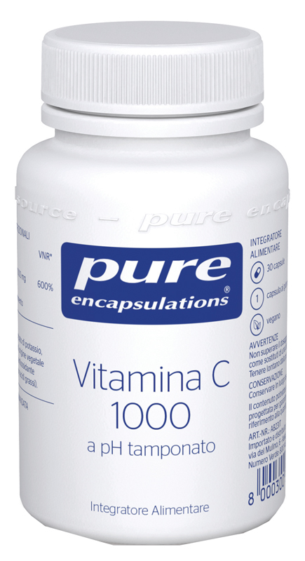 PURE ENCAPSULATIONS VITAMINA C1000 30 CAPSULE - Gruppofarmastore.it