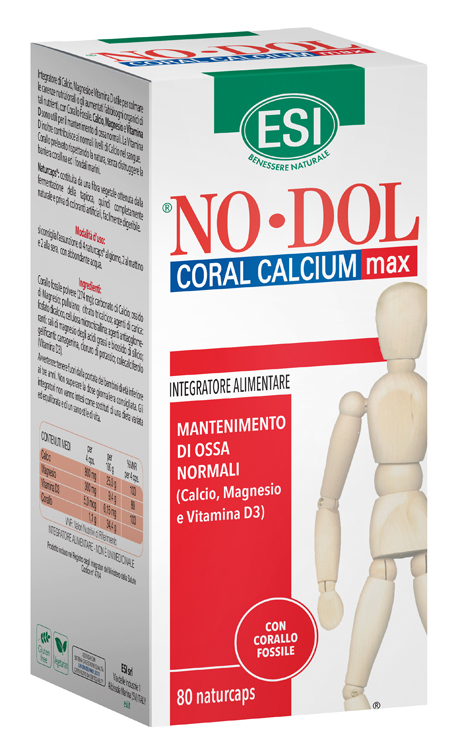 ESI NO DOL CORAL CALCIUM MAX 80 CAPSULE - Gruppofarmastore.it