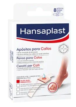 HANSAPLAST CEROTTI PER CALLI 8 PEZZI - Gruppofarmastore.it