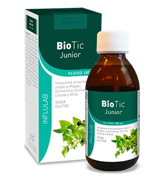 LABORATORIO DELLA FARMACIA BIOTIC JUNIOR FLUIDO 180 ML LINEA INFLULAB - Gruppofarmastore.it