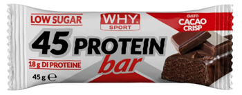 WHYSPORT 45 PROTEIN BAR CACAO CRISP 45 G - Gruppofarmastore.it