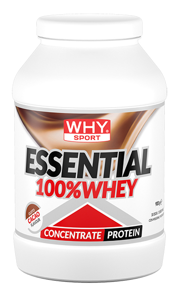 WHYSPORT ESSENTIAL 100% WHEY CACAO 900 G - Gruppofarmastore.it