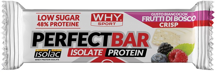 WHYSPORT PERFECT BAR BIANCOCIOK FRUTTI DI BOSCO CRISP 50 G - Gruppofarmastore.it