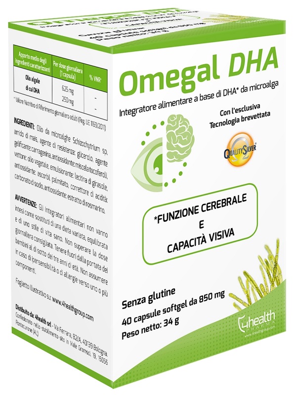 OMEGAL DHA 40 CAPSULE MOLLI - Gruppofarmastore.it