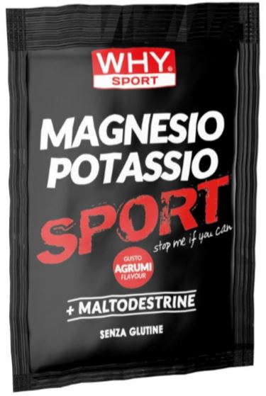WHYSPORT MAGNESIO-POTASSIO SPORT AGRUMI MONODOSE 20 G - Gruppofarmastore.it