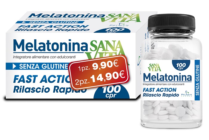 SANAVITA MELATONINA 100 COMPRESSE - Gruppofarmastore.it