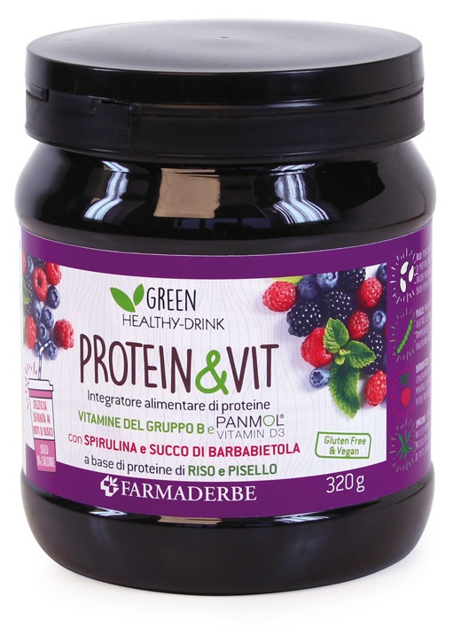 PROTEIN & VIT FRUTTI DI BOSCO 320 G - Gruppofarmastore.it