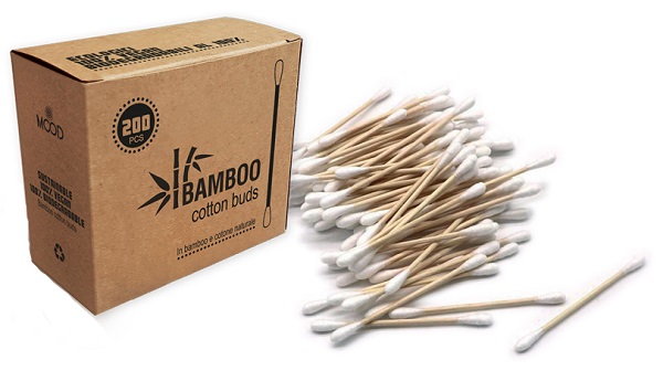 HIMALAYA MOOD BAMBOO COTTON BUDS 200 PEZZI - Gruppofarmastore.it