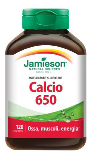 JAMIESON CALCIO 650 120 COMPRESSE - Gruppofarmastore.it