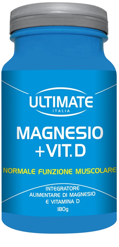 ULTIMATE MAGNESIO+VIT D 180 G - Gruppofarmastore.it