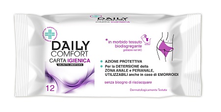 DAILY COMFORT CARTA IGIENICA 12 PEZZI - Gruppofarmastore.it