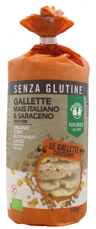 PROBIOS GALLETTE MAIS/SARACENO 100 G - Gruppofarmastore.it