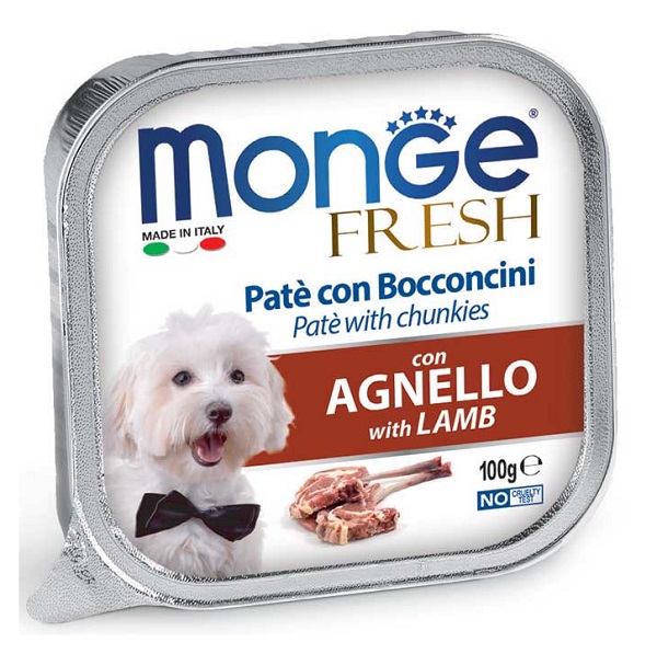 MONGE FRESH AGNELLO 100 G - Gruppofarmastore.it