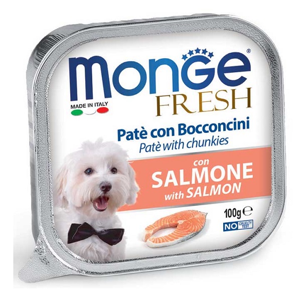 MONGE FRESH SALMONE 100 G - Gruppofarmastore.it