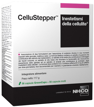 NHCO CELLUSTEPPER 56 CAPSULE GREENCAPS + 56 CAPSULE MOLLI - Gruppofarmastore.it