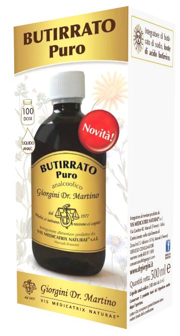 BUTIRRATO PURO LIQUIDO ANALCOLICO 500 ML - Gruppofarmastore.it