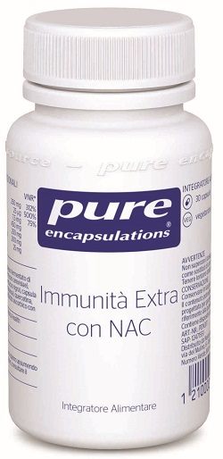 PURE ENCAPSULATIONS IMMUNITA' EXTRA CON NAC 30 CAPSULE - Gruppofarmastore.it