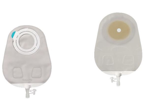 SENSURA MIO FLEX SISTEMA 2 PEZZI CON AGGANCIO ADESIVO SACCA MULTICHAMBER PER UROSTOMIA TRASPARENTE 50MM DA 550 ML 30 PEZZI - Gruppofarmastore.it