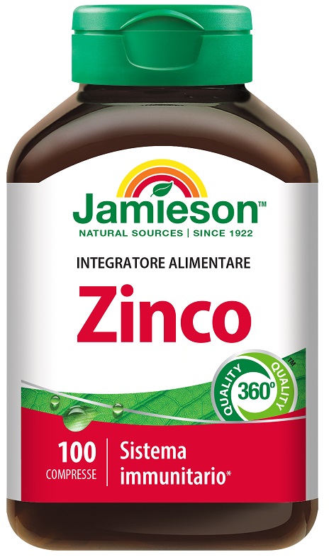 JAMIESON ZINCO 100 COMPRESSE - Gruppofarmastore.it