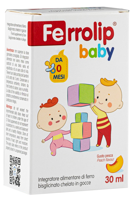 FERROLIP BABY GOCCE 30 ML GUSTO PESCA - Gruppofarmastore.it