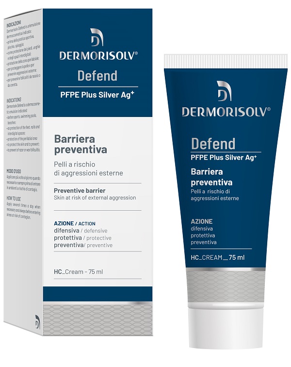 KALIS DERMORISOLV DEFEND PFPE PLUS SILVER AG+ EMULSIONE BARRIERA PREVENTIVA 75 ML - Gruppofarmastore.it