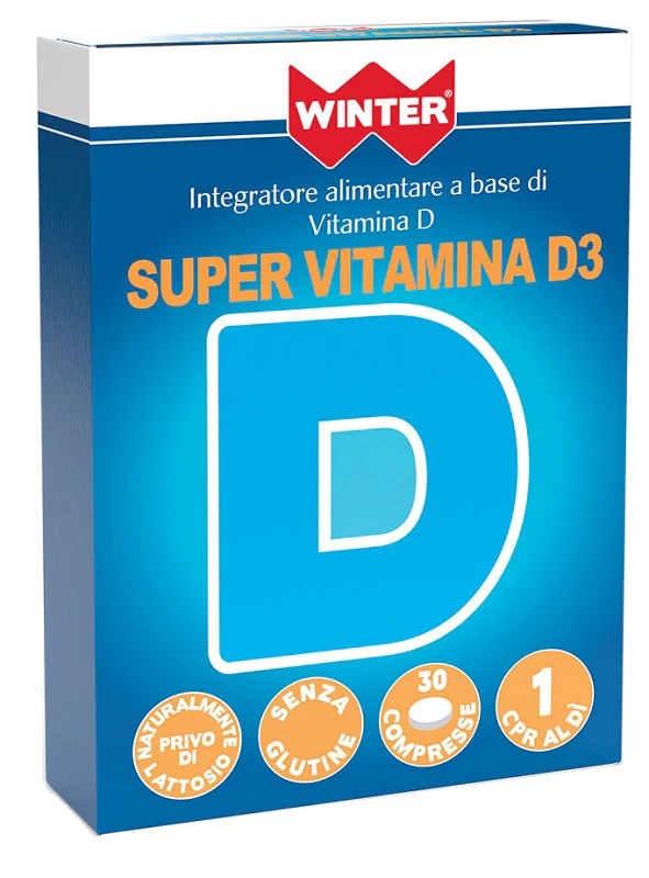 WINTER SUPER VITAMINA D3 30 COMPRESSE - Gruppofarmastore.it