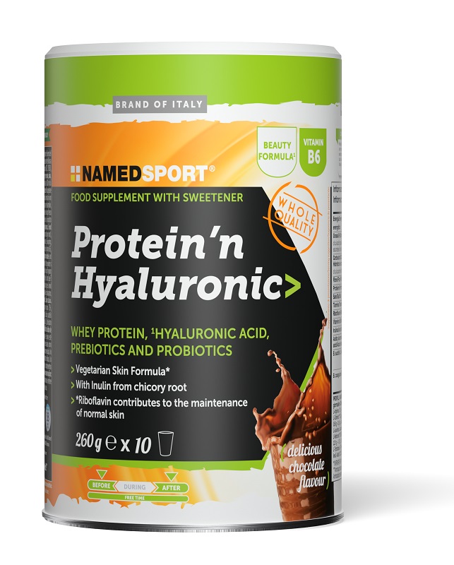 PROTEIN'N HYALURONIC DELICIOUS CHOCOLATE 260 G - Gruppofarmastore.it