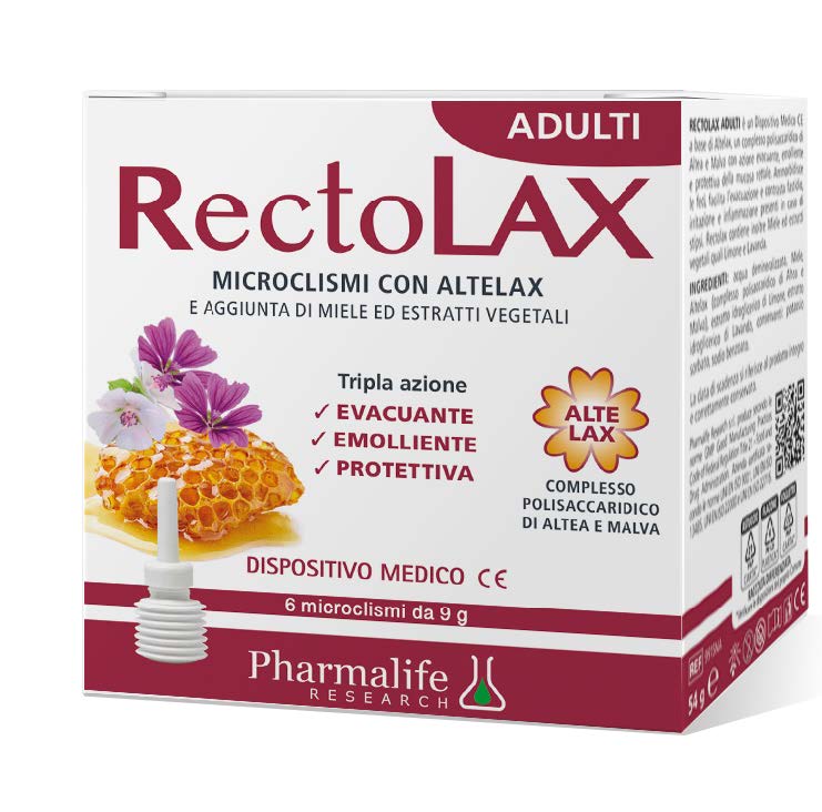 RECTOLAX ADULTI MICROCLISMI 6 PEZZI DA 9 G - Gruppofarmastore.it