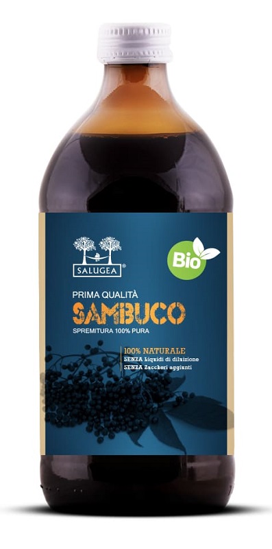 SALUGEA SUCCO SAMBUCO BIO 500 ML - Gruppofarmastore.it