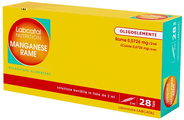 LABCATAL NUTRITION MANGANESE/RAME 28 FIALE 2 ML - Gruppofarmastore.it