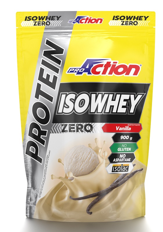 PROACTION PROTEIN ISOWHEY ZERO VANILLA 900 G - Gruppofarmastore.it