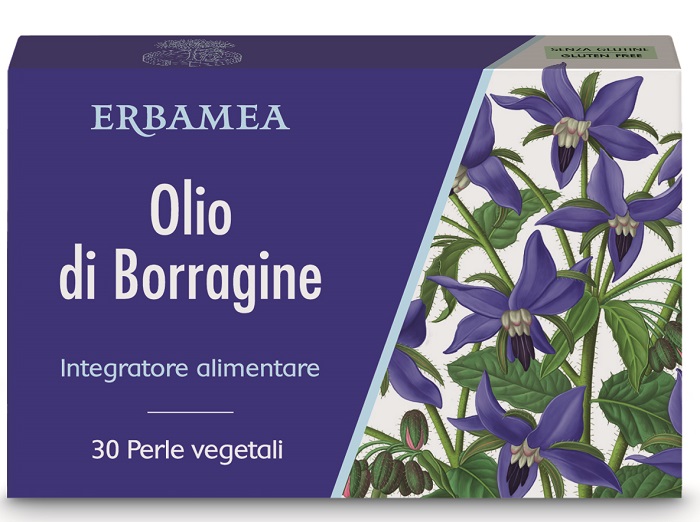 OLIO DI BORRAGINE 30 PERLE VEGETALI - Gruppofarmastore.it