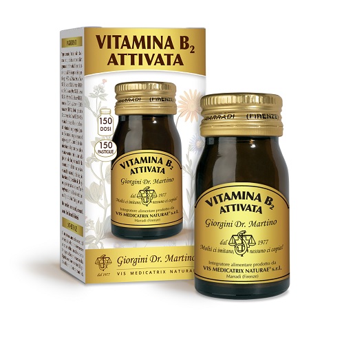 VITAMINA B2 ATTIVATA 150 PASTIGLIE - Gruppofarmastore.it