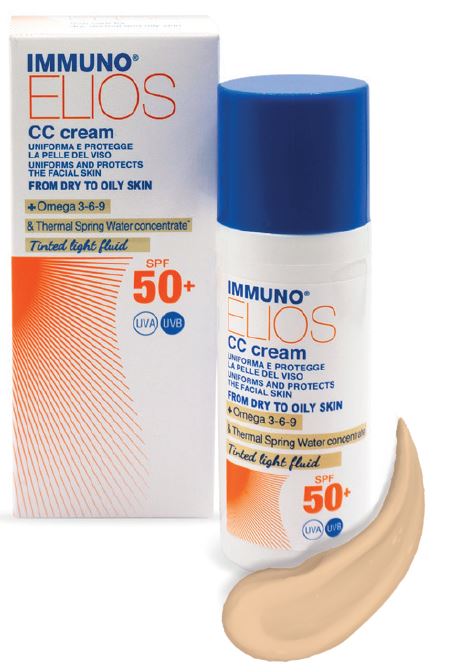 IMMUNO ELIOS CC CREAM SPF50+ TINTED LIGHT 40 ML - Gruppofarmastore.it