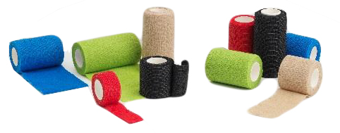 FARMABAN CPK SPORT 10 CM X 4,5 M BEIGE BENDE ELASTICHE DI SOSTEGNO COESIVE IN TNT DISPENSER BOX 15 PEZZI - Gruppofarmastore.it