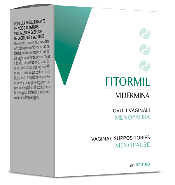 FITORMIL VIDERMINA 10 OVULI VAGINALI MENOPAUSA - Gruppofarmastore.it