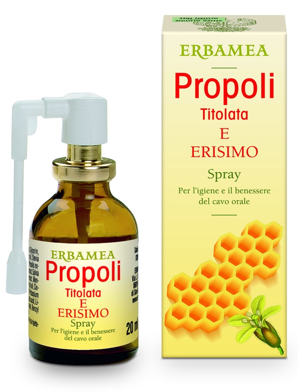 PROPOLI ERISIMO TITOLATA SPRAY 20 ML - Gruppofarmastore.it