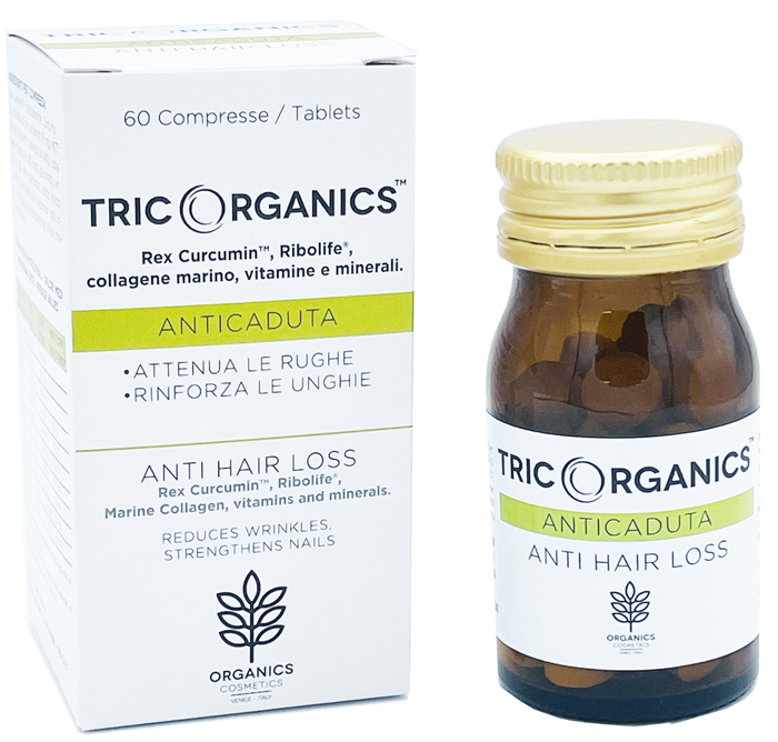 ORGANICS COSMETICS TRICORGANICS ANTICADUTA 60 COMPRESSE - Gruppofarmastore.it