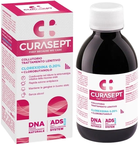 CURASEPT COLLUTORIO ADS DNA TRATTAMENTO LENITIVO 200 ML - Gruppofarmastore.it