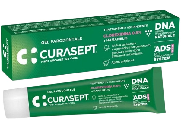 CURASEPT GEL PARODONTALE ADS DNA TRATTAMENTO ASTRINGENTE 30 ML - Gruppofarmastore.it