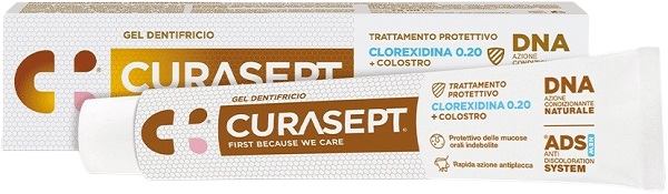 CURASEPT GEL DENTIFRICIO ADS DNA TRATTAMENTO PROTETTIVO 75 ML - Gruppofarmastore.it
