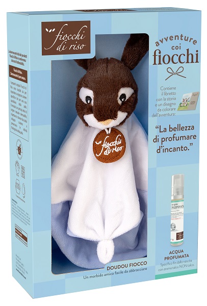 FIOCCHI DI RISO COFANETTO AVVENTURE DOUDOU AZZURRO - Gruppofarmastore.it