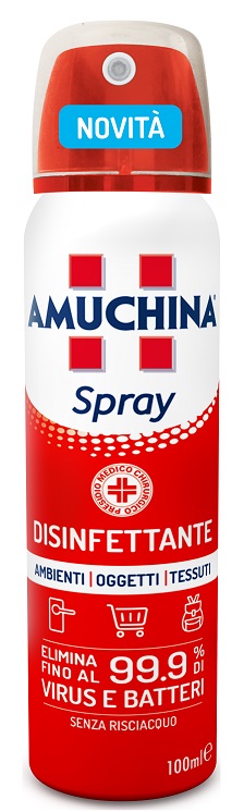 AMUCHINA SPRAY AMBIENTI OGGETTI TESSUTI 100 ML - Gruppofarmastore.it