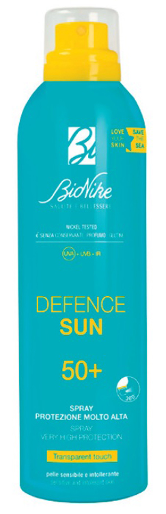 DEFENCE SUN SPRAY TRANSPARENT TOUCH 50+ 200 ML - Gruppofarmastore.it