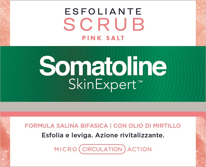 SOMATOLINE SKIN EXPERT SCRUB PINK SALT 350 G - Gruppofarmastore.it