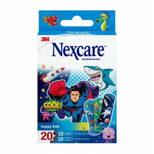 CEROTTO NEXCARE HAPPY KIDS COOL BAMBINI 20 PEZZI - Gruppofarmastore.it