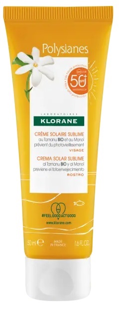 LES POLYSIANES CREMA VISO TAMANU BIO&MONOI SPF50+ 50 ML - Gruppofarmastore.it