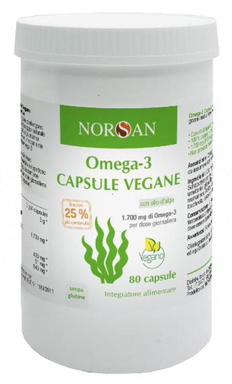 NORSAN OMEGA 3 VEGANO 80 CAPSULE - Gruppofarmastore.it