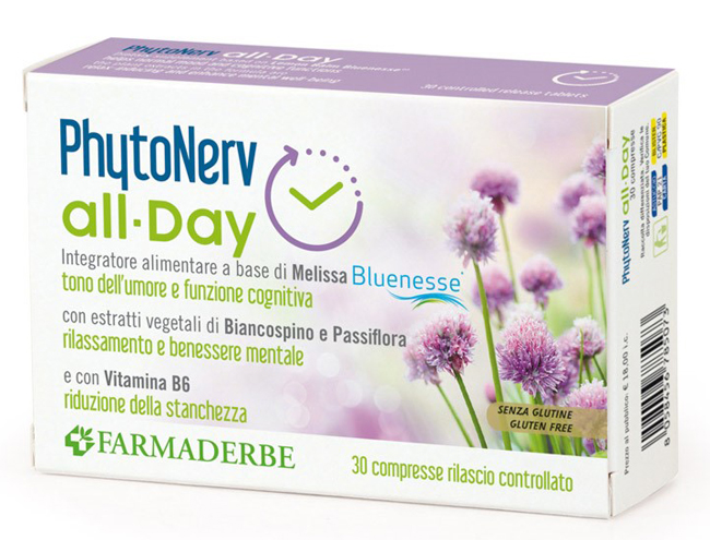PHYTONERV ALL DAY 30 COMPRESSE - Gruppofarmastore.it